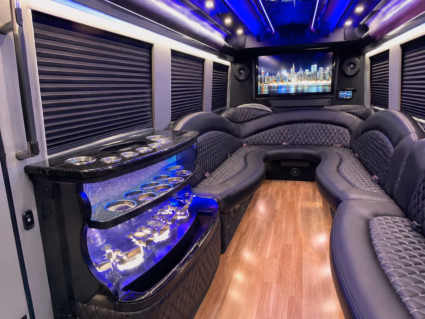 affordable inglewood prom party bus prices split across your group