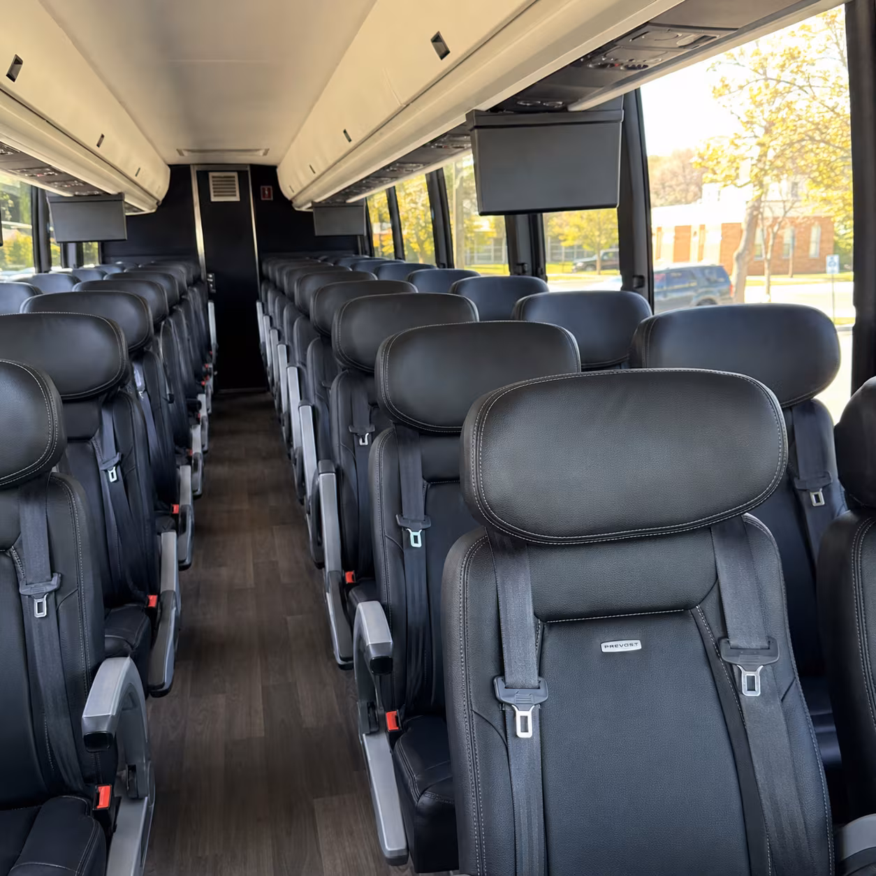 inglewood charter bus interior gallery